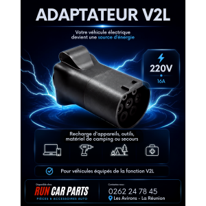copy of Adaptateur V2L Type 2 vers prise 220 V – 16 A pour véhicule électrique