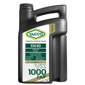 5W30 C2/C3 VX1000 - YACCO