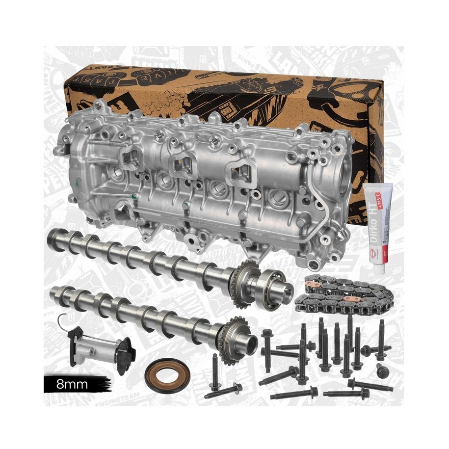 Kit arbre à cames renforcé 8 mm pour PSA 1.5 Blue HDi